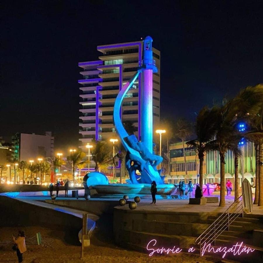 마사틀란 Casa Brisa Y Departamentos! A 3 Min La Playa&Malecon 빌라 외부 사진